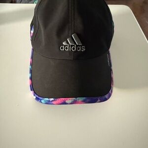 Women’s Adidas Black and Multicolor Cap